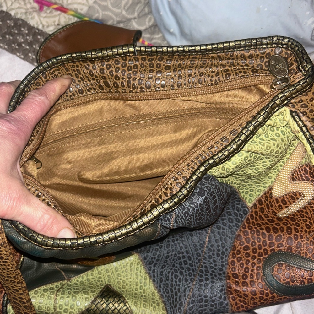 Patchwork Leather Shoulder Bag